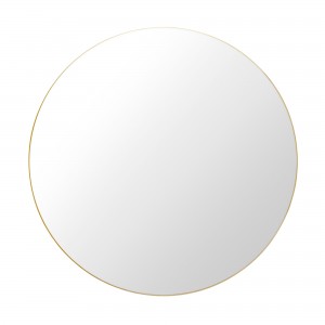 Round Wall Mirror Ø110 cm brass
