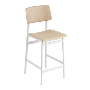 LOFT chair white/oak