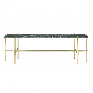 TS Console - 1 rack - green marble/brass