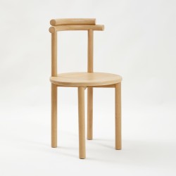 CURVE chair - oak