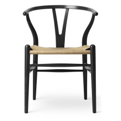 CH24 WISHBONE Chair - black...