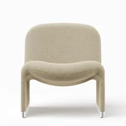 Fauteuil ALKY - virgin wool sable