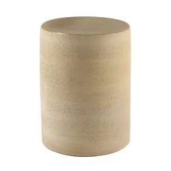 Table d'appoint PAWN ronde beige